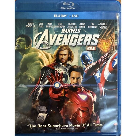 The Avengers (Blu-ray/DVD, 2012) 2-Disc Set – Marvel, Whedon, Downey Jr., Action - Picture 3 of 5